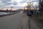 В Тверской области легковушка врезалась в фонарный столб