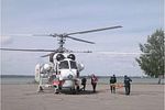 Санитарный вертолёт МЧС вылетал на помощь пациенту в Калязинскую ЦРБ