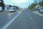 В Твери столкнулись легковушка и мотоцикл