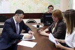 Игорь Руденя подал документы в избирком
