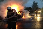 В Твери сожгли BMW X5