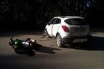 В Бежецке в ДТП серьезно пострадал мотоциклист