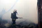 В поселке Молоково при пожаре погиб мужчина