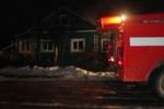 Под Тверью сгорел дом