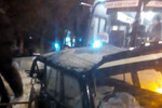 В Твери маршрутка протаранила легковой автомобиль