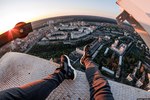 В Твери руферы забрались на «пик» торгового центра «Олимп»
